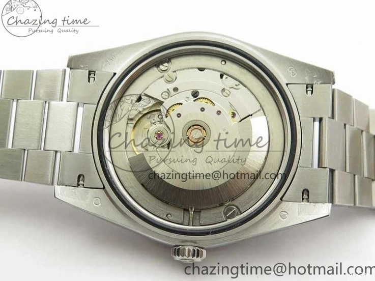 MiroTime 0307 Neat Day-Date 40mm 228239 BP New Dial Version 904 SS RG Stick Markers Dial on SS President Bracelet A 2819